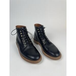 Grant Stone Diesel Boot Black Leather SIZE 9.5E